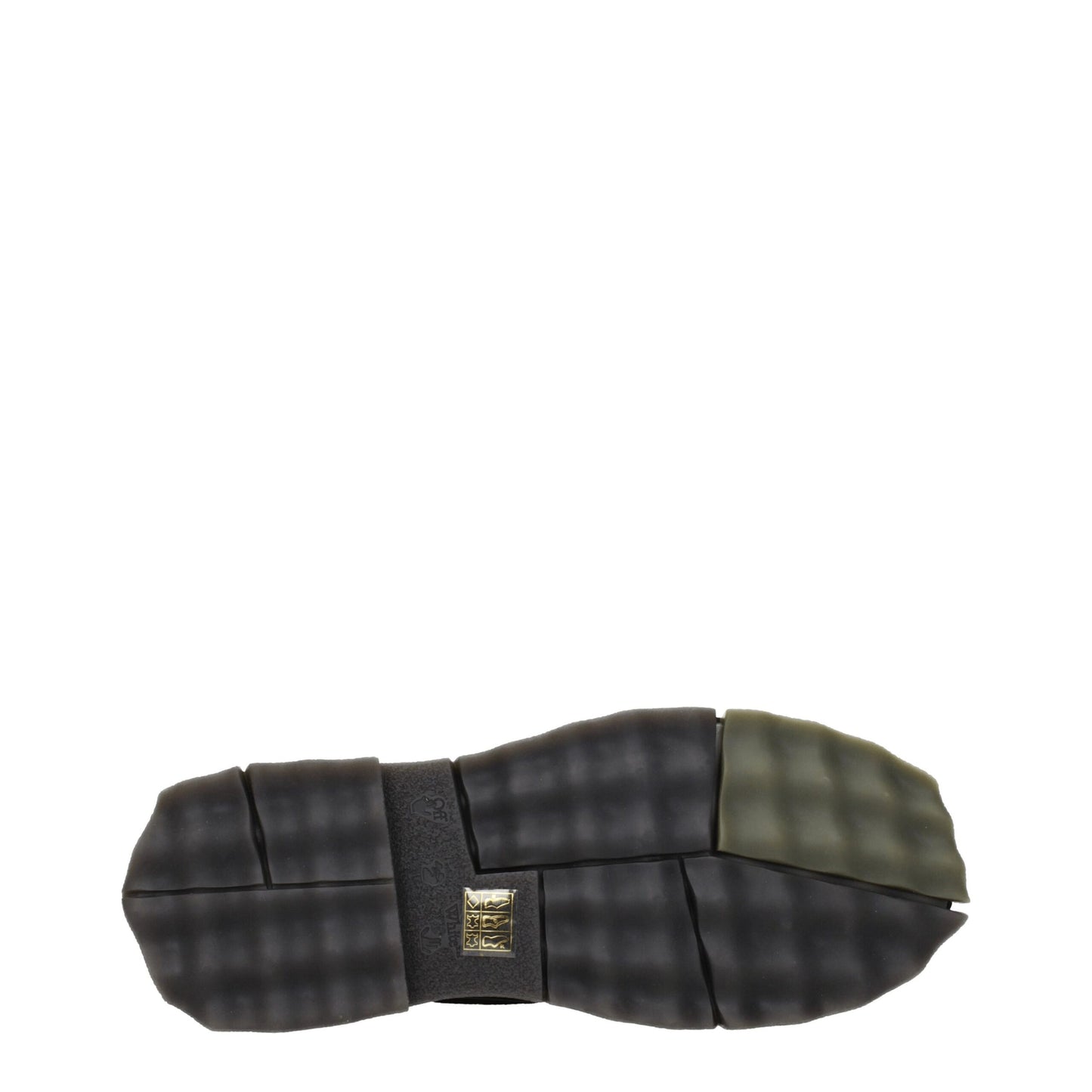 Off-White Schwarze Leder Slipper