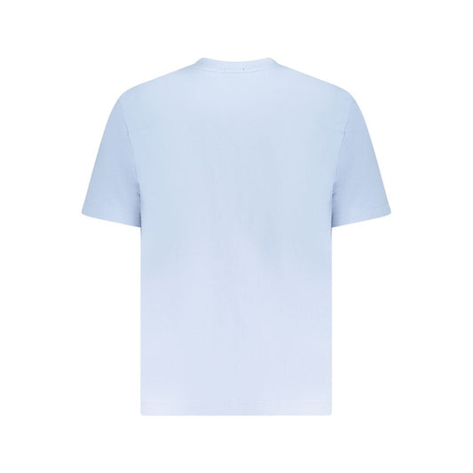 Hugo Boss Blau Baumwolle Männer T-Shirt