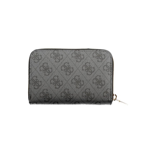 Guess Jeans Black Polyethylene Women Wallet