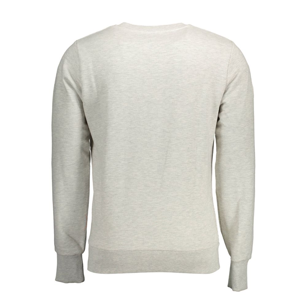 Superdry Grauer Baumwollpullover für Männer
