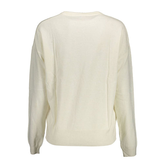 U.S. POLO ASSN. White Wool Sweatshirt