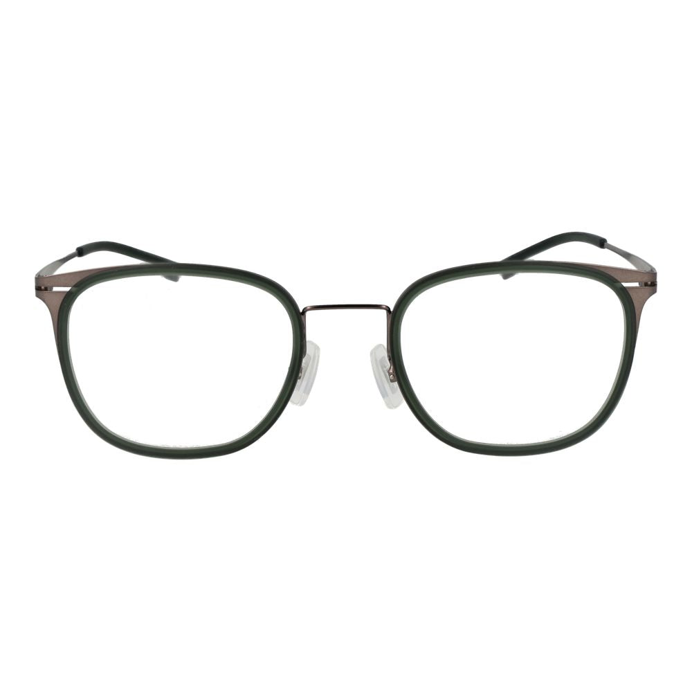 Hugo Boss Grüne Edelstahlbrille (Rahmen)