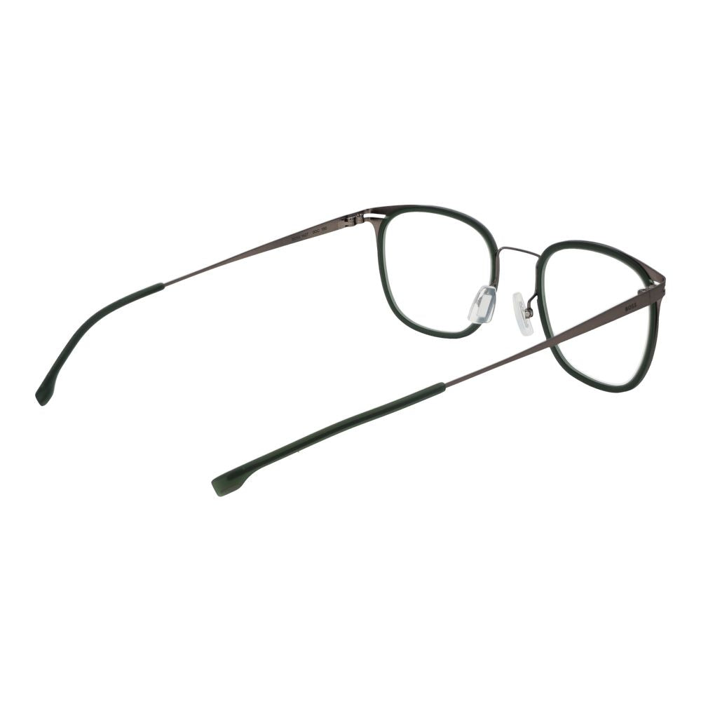 Hugo Boss Grüne Edelstahlbrille (Rahmen)