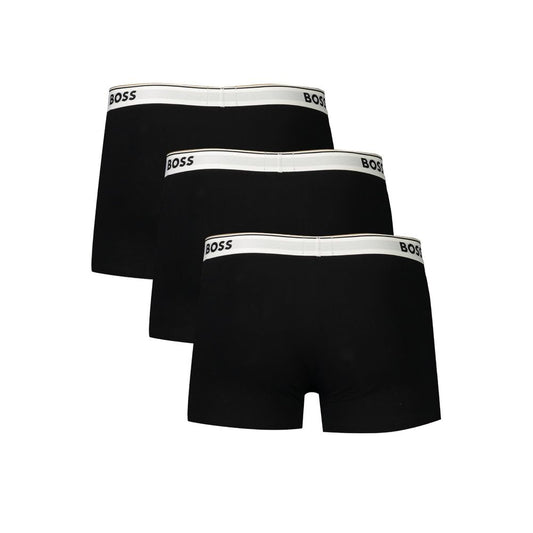 Hugo Boss Schwarz Baumwolle Männer Boxer Short