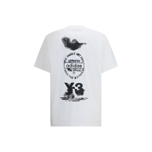 Y-3 White Cotton T-Shirt