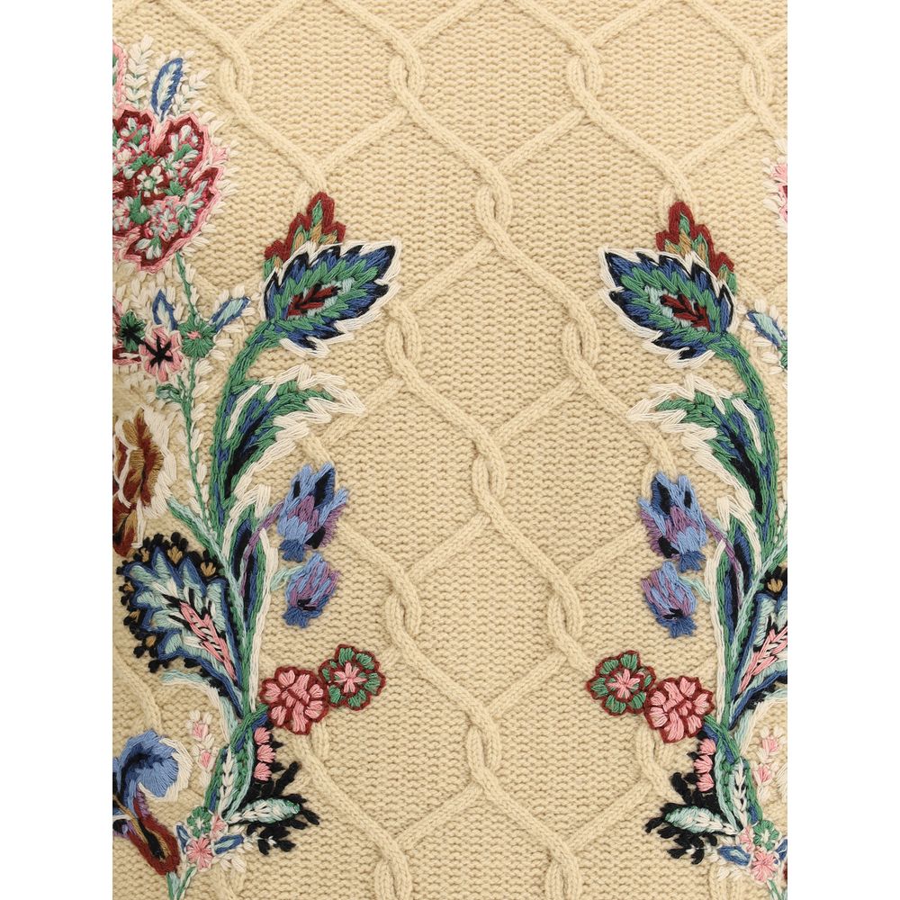 Etro Beige Wool Sweatshirt