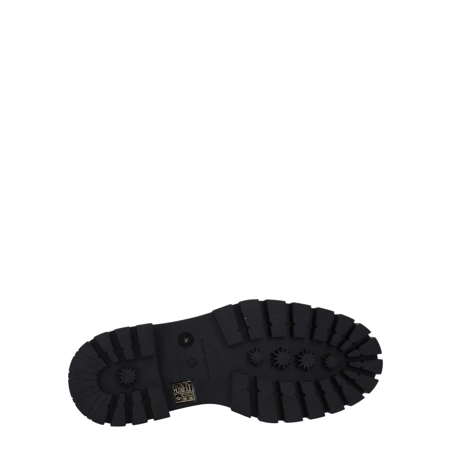 Stuart Weitzman Black Leather Ankle Boots