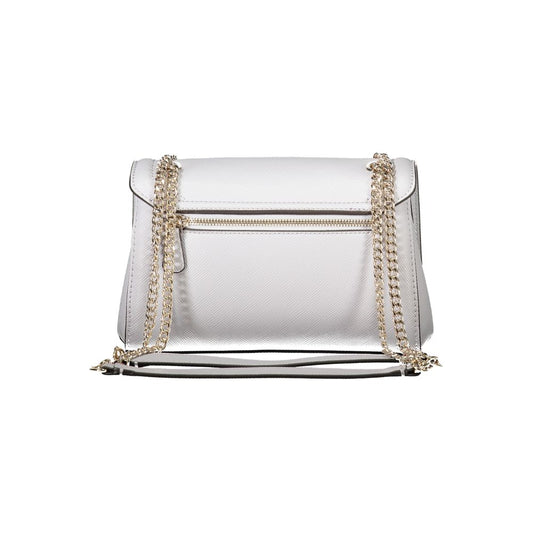 Guess Jeans Grigio Poliuretano Women Handbag