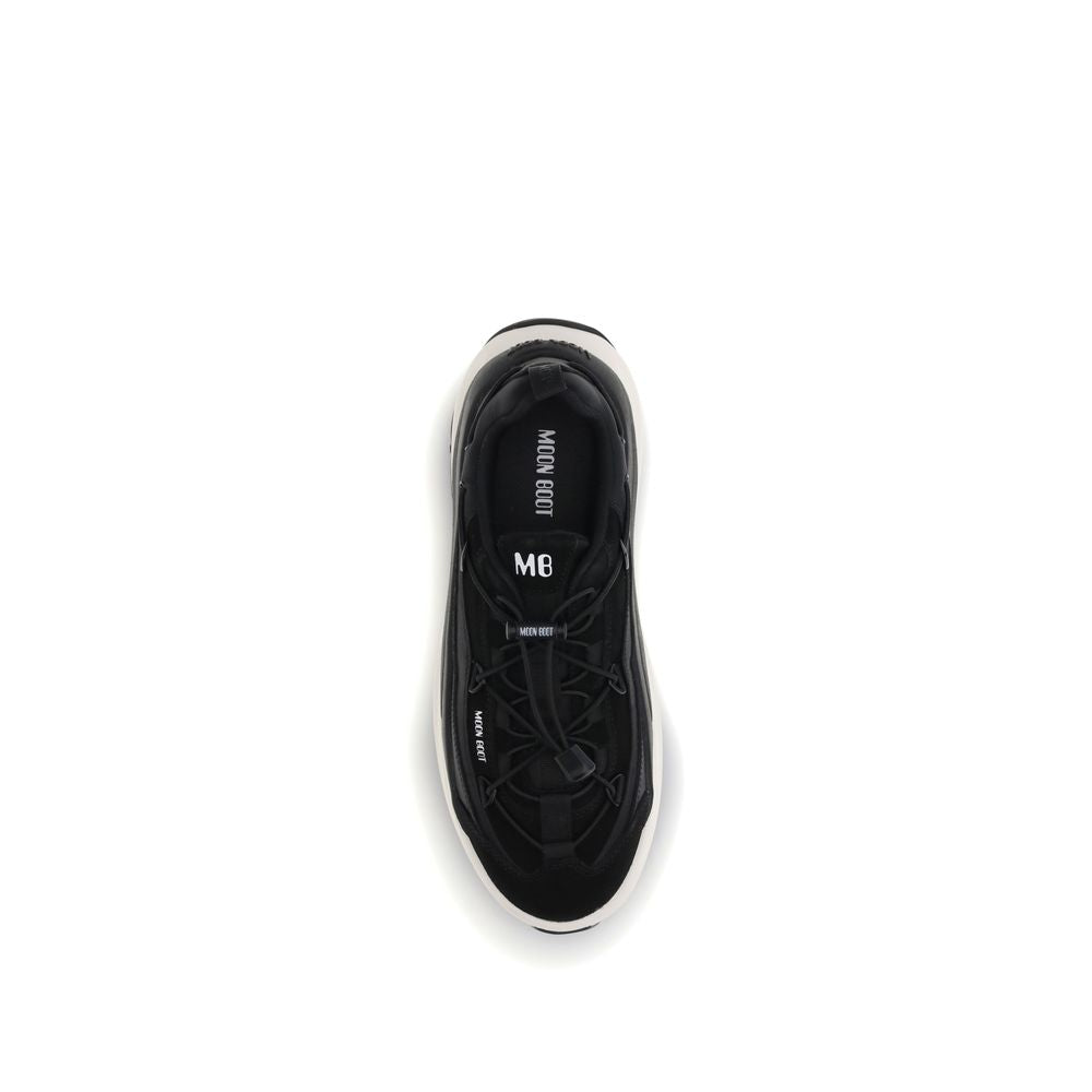 Moon Boot Black Polyester Athletic Sneakers