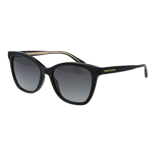 Tommy Hilfiger Schwarze Sonnenbrille aus Acetat