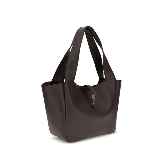 Saint Laurent Brown Lamb Ovis Aries Aries Shoulder Bag