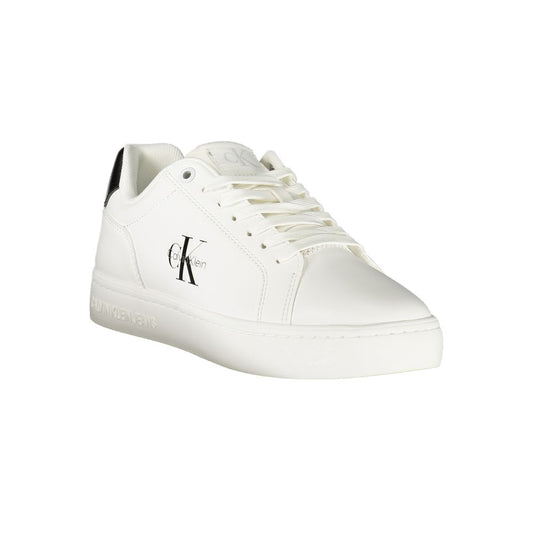 Calvin Klein Weißes Leder Damen Sneaker