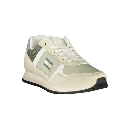 Tommy Hilfiger Grüner Polyester Herren Sneaker