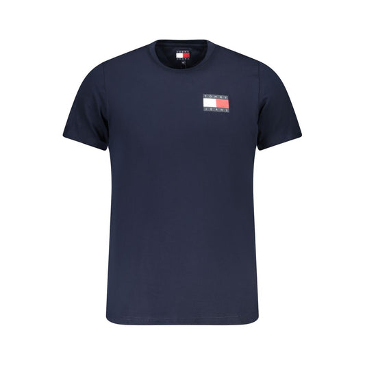 Tommy Hilfiger Blau Baumwolle Männer T-Shirt