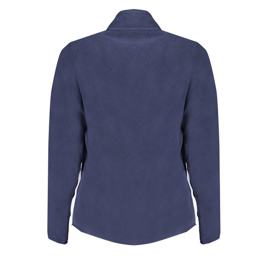 Norway 1963 Blauer Polyester Pullover für Frauen
