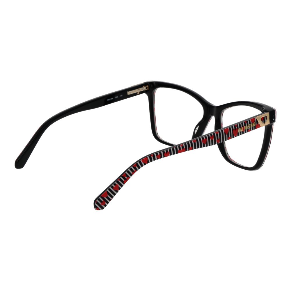 Love Moschino Schwarze Frauen Brillengestell