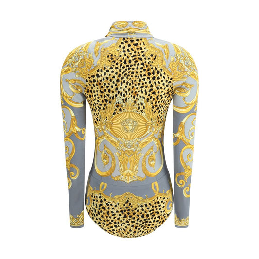 Versace Multicolor Viscose Top