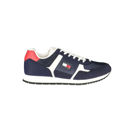 Tommy Hilfiger Blauer Polyester Herren Sneaker