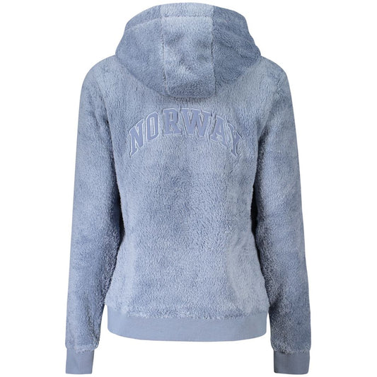 Norway 1963 Blaue Polyester Damen Jacke