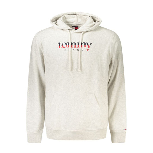 Tommy Hilfiger Grauer Baumwollpullover für Männer