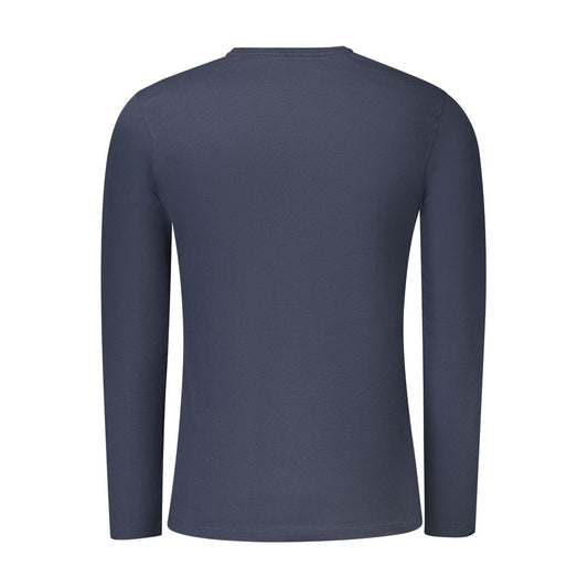 Hugo Boss Blau Baumwolle Männer T-Shirt