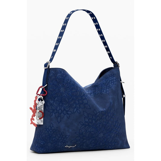 Desigual Blau Polyethylen Frauen Handtasche