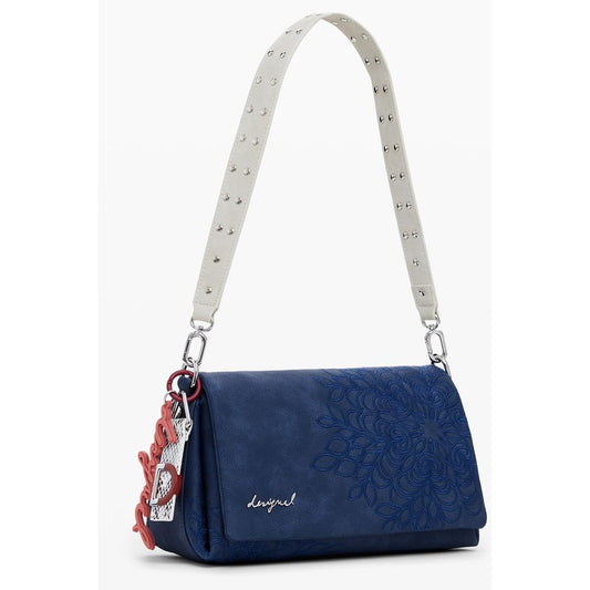 Desigual Blau Polyethylen Frauen Handtasche