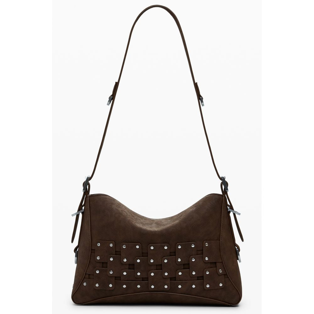 Desigual Braun Polyethylen Frauen Handtasche