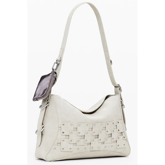 Desigual Beige Polyethylen Frauen Handtasche