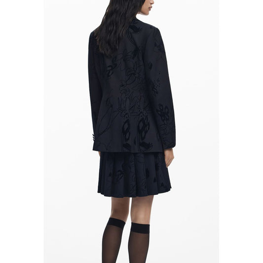 Desigual Schwarze Polyester Damen Jacke