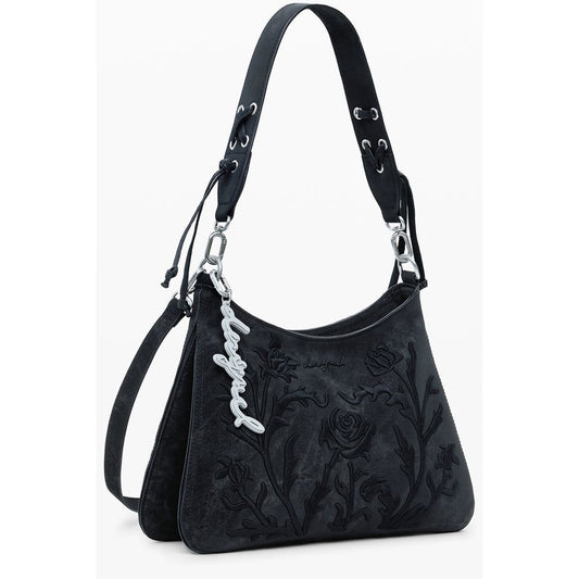 Desigual Schwarz Polyethylen Frauen Handtasche