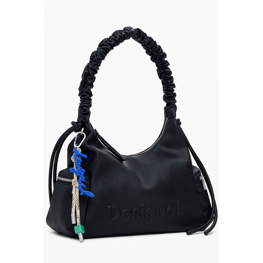 Desigual Schwarz Polyethylen Frauen Handtasche
