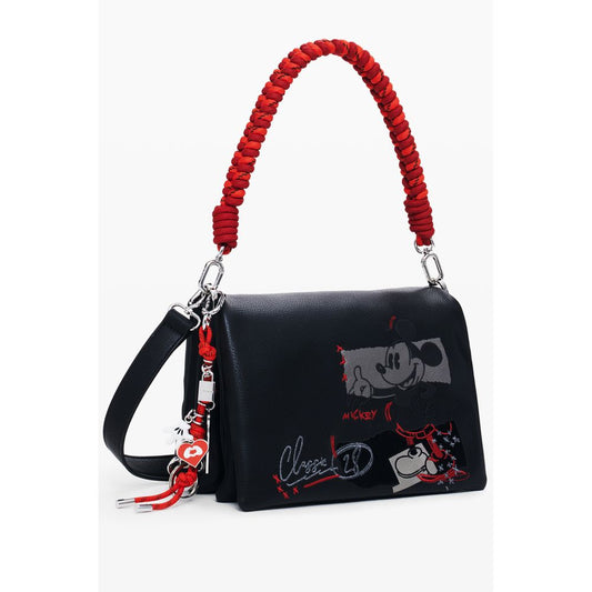 Desigual Schwarz Polyethylen Frauen Handtasche