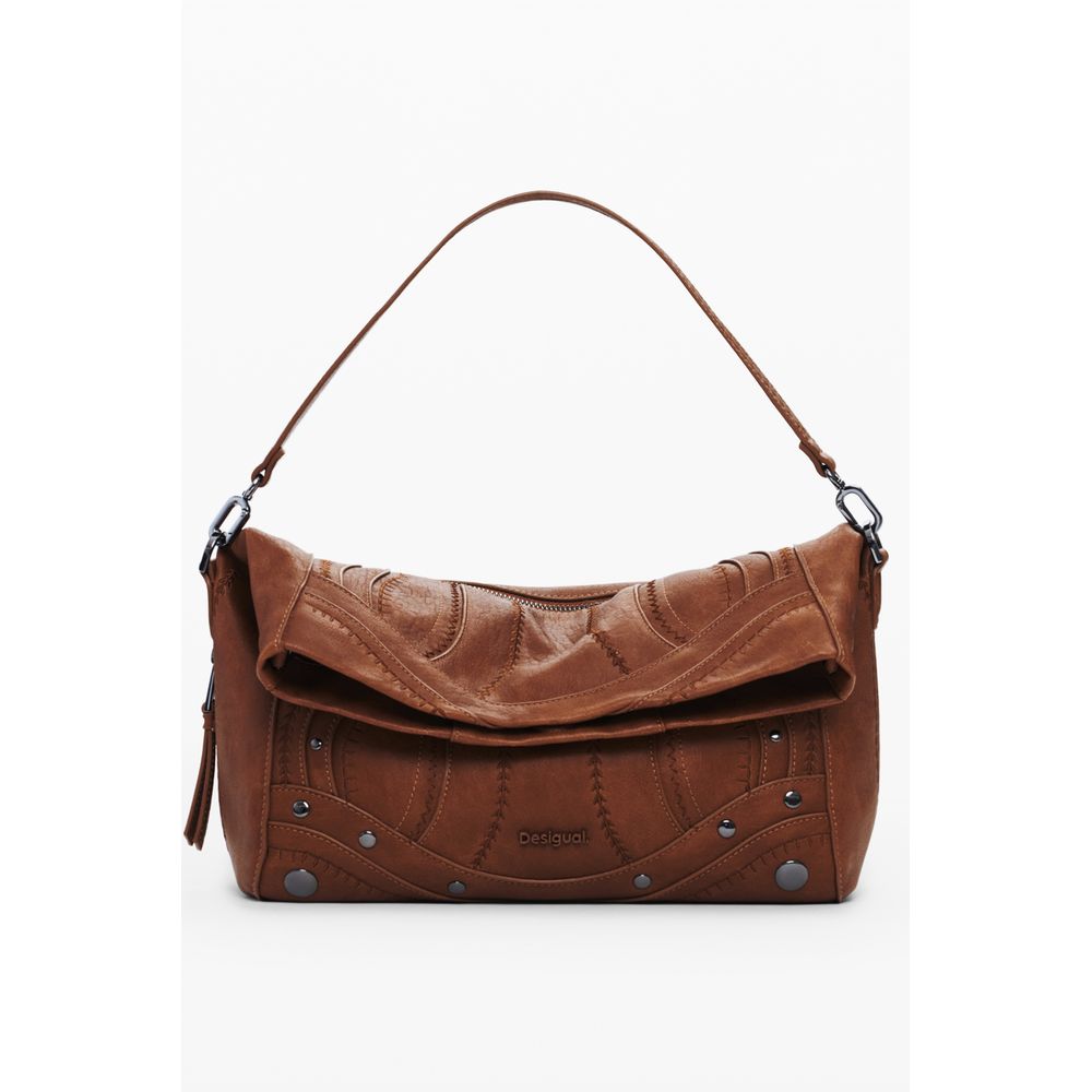Desigual Braun Polyethylen Frauen Handtasche