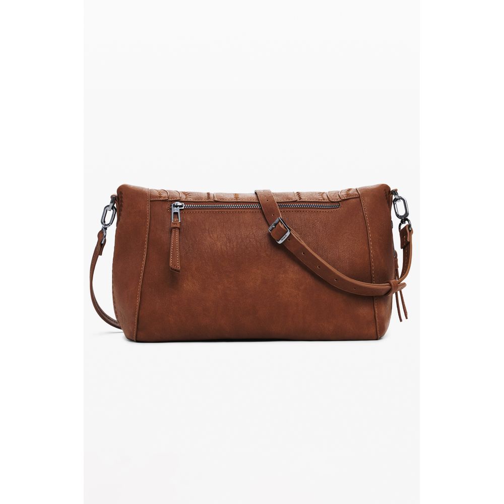 Desigual Braun Polyethylen Frauen Handtasche