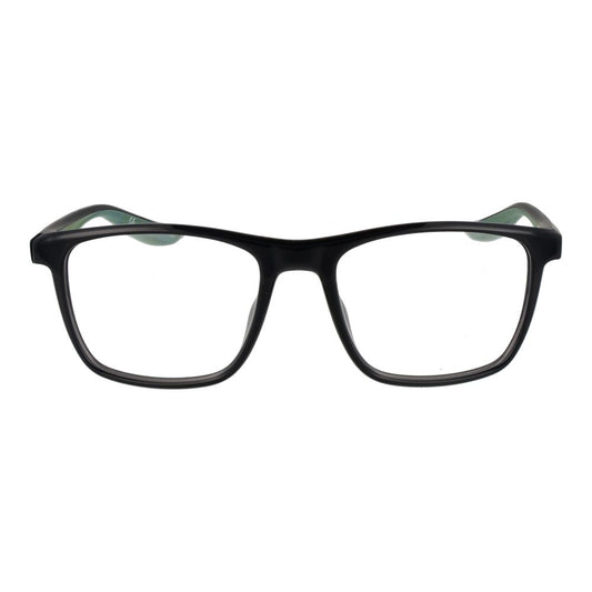 Nike Grau-schwarze Brille aus Edelstahl (Gestelle)