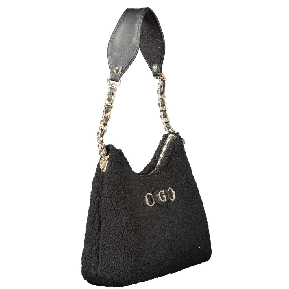 Guess Jeans Nero Polyester Woman Shoulder Bag