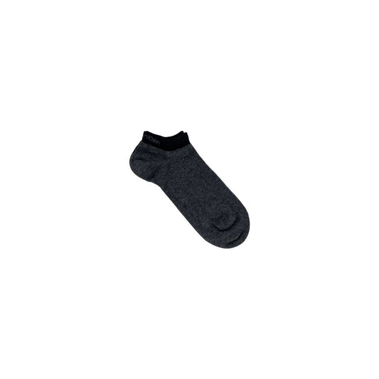 Calvin Klein Graue Socken aus Elastan