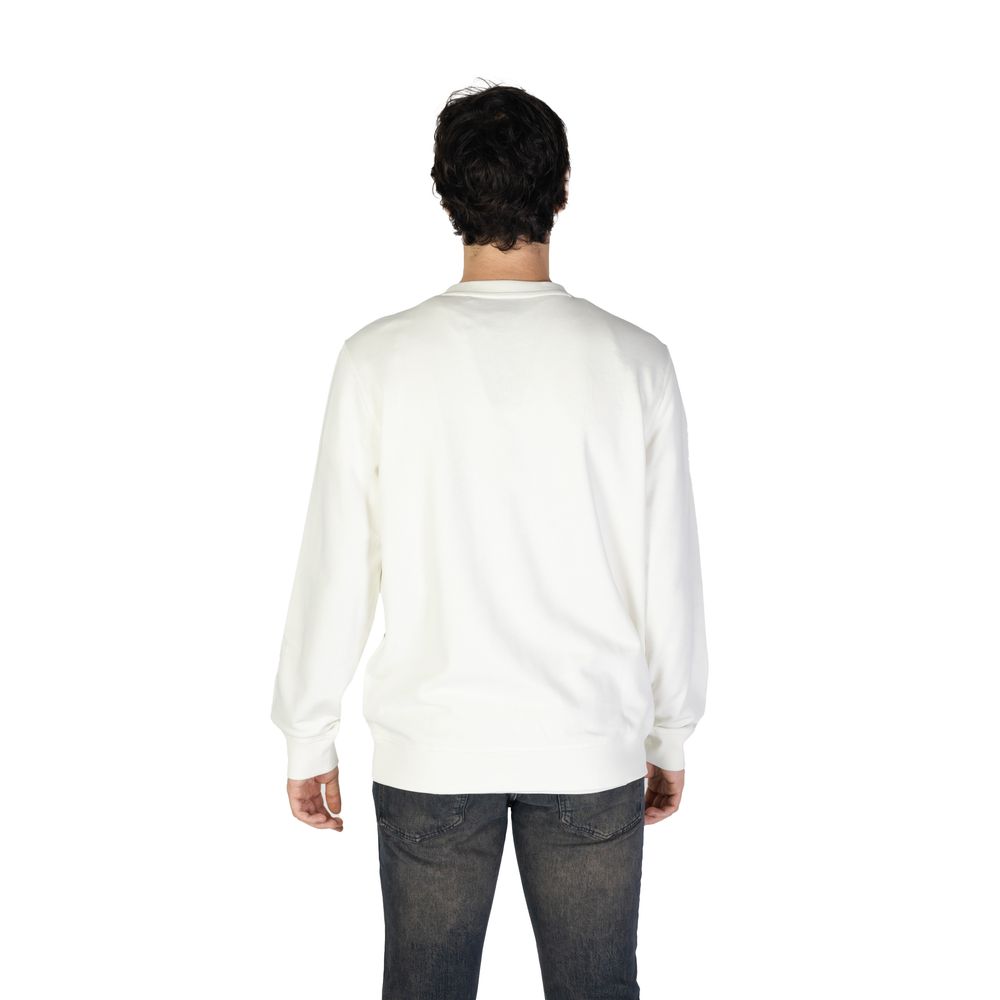 Hugo Boss Weißes Baumwoll-Sweatshirt