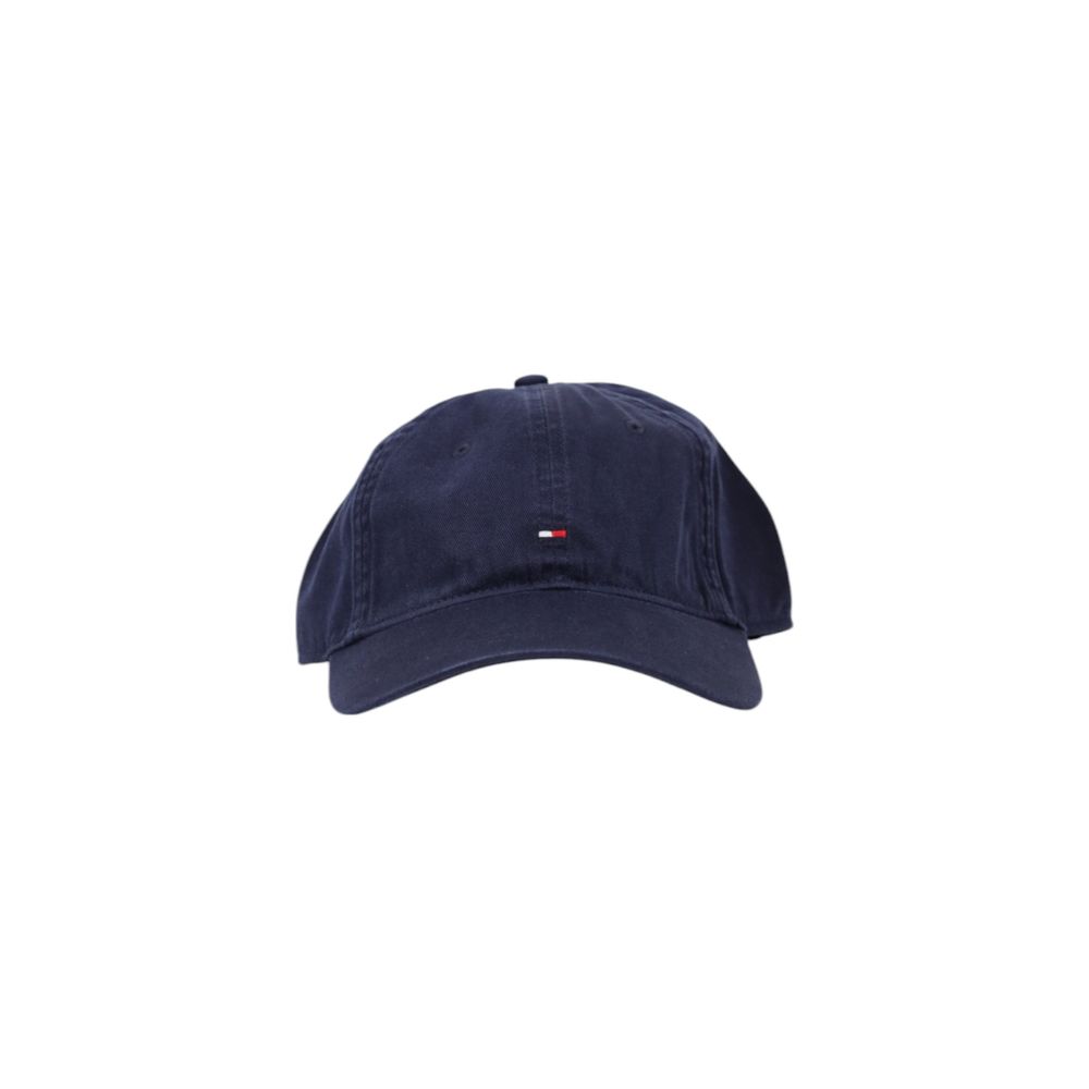 Tommy Hilfiger Blaue Baumwollkappen Baseballmütze