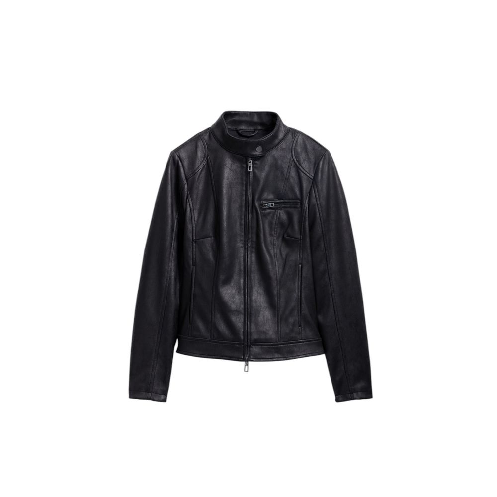 Desigual Schwarze Polyesterjacken &