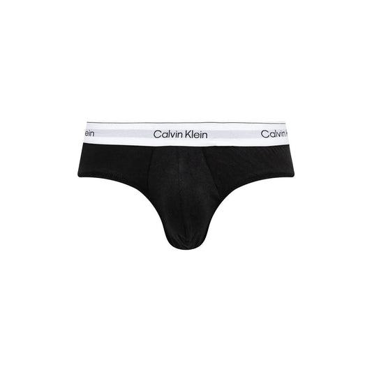 Calvin Klein Underwear Schwarze und weiße Baumwoll-Slips