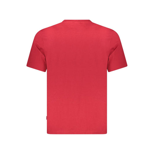 Pepe Jeans Red Cotton Men T-Shirt