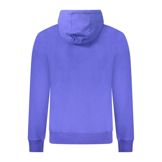 Napapijri Blue Cotton Men Sweater