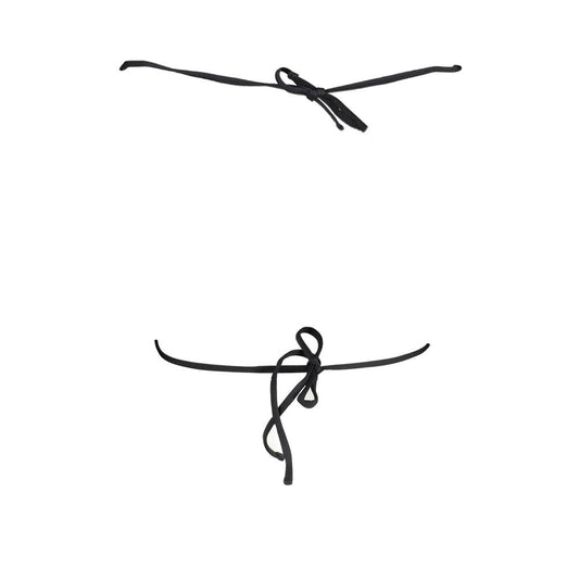 Karl Lagerfeld Black Polyamide Women Swimsuit