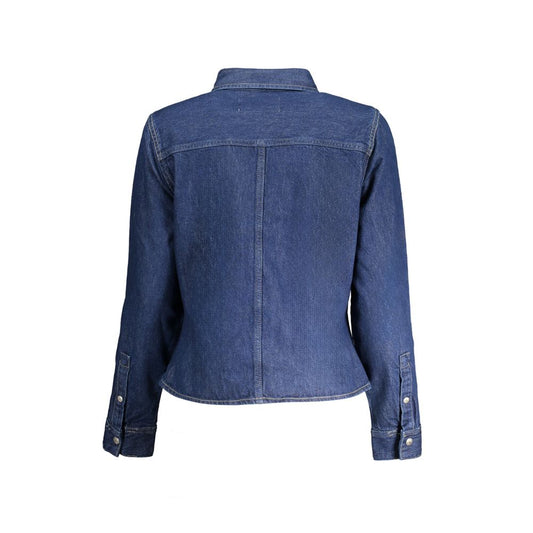 Calvin Klein Blue Cotton Denim Jacket