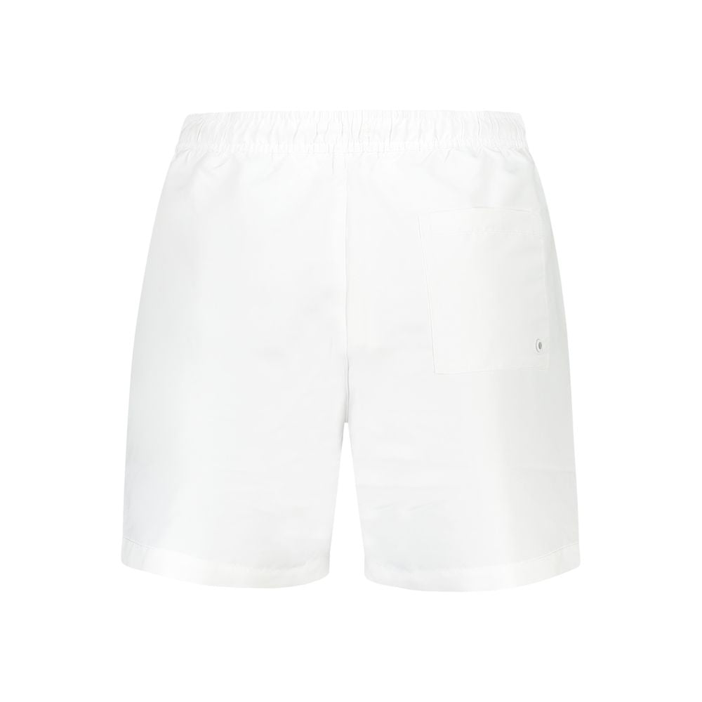 Calvin Klein Bianco Polyester Men's Swim Boxer