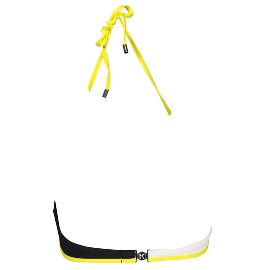 Karl Lagerfeld Black Polyamide Women's Swimsuit