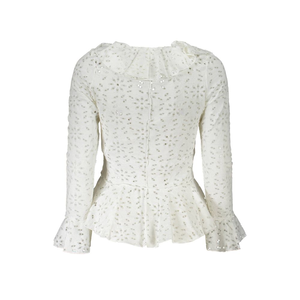 Desigual Bianco Poliammide Women's Blouse