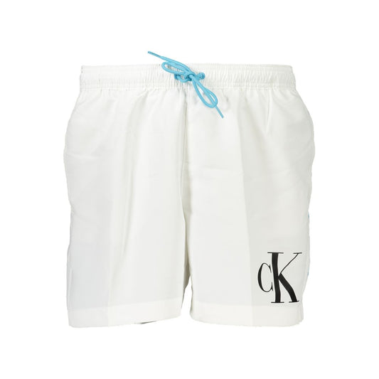 Calvin Klein Weiße Polyester-Badebekleidung